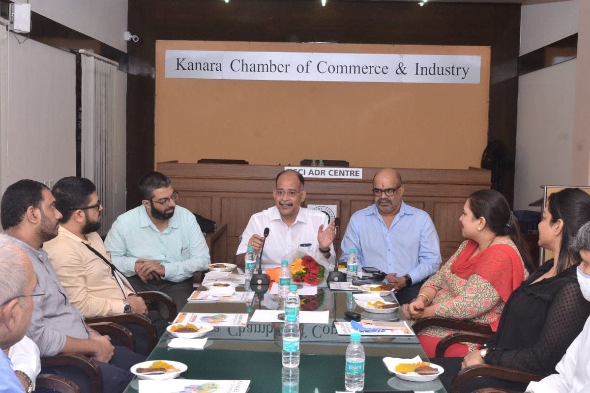 Shri K. Ullas Kamath visits Kanara Chamber of Commerce & Industry