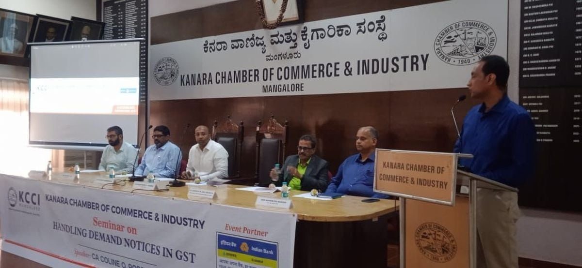 KCCI organised a Seminar on Handling Demand Notices In GST
