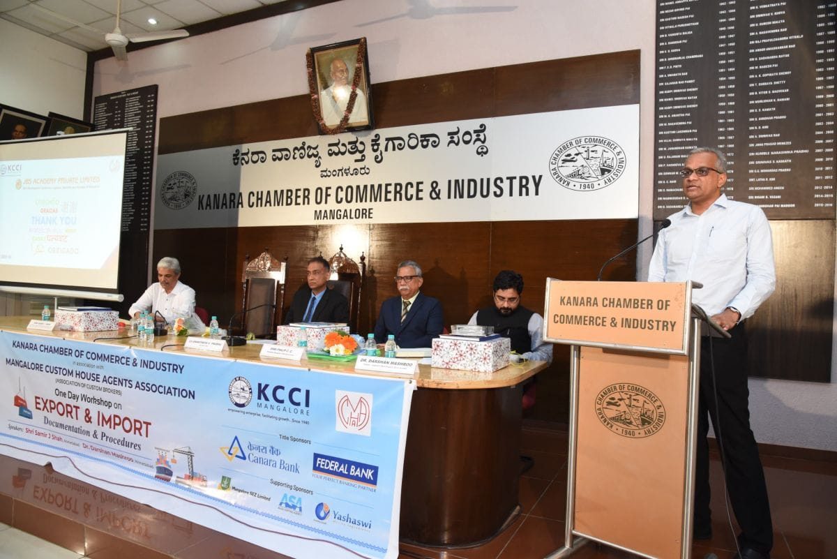 KCCI organised a One Day Workshop on Export & Import Documentation & Procedures