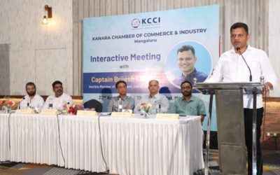 KCCI organized an Interactive Meeting with Captain Brijesh Chowta