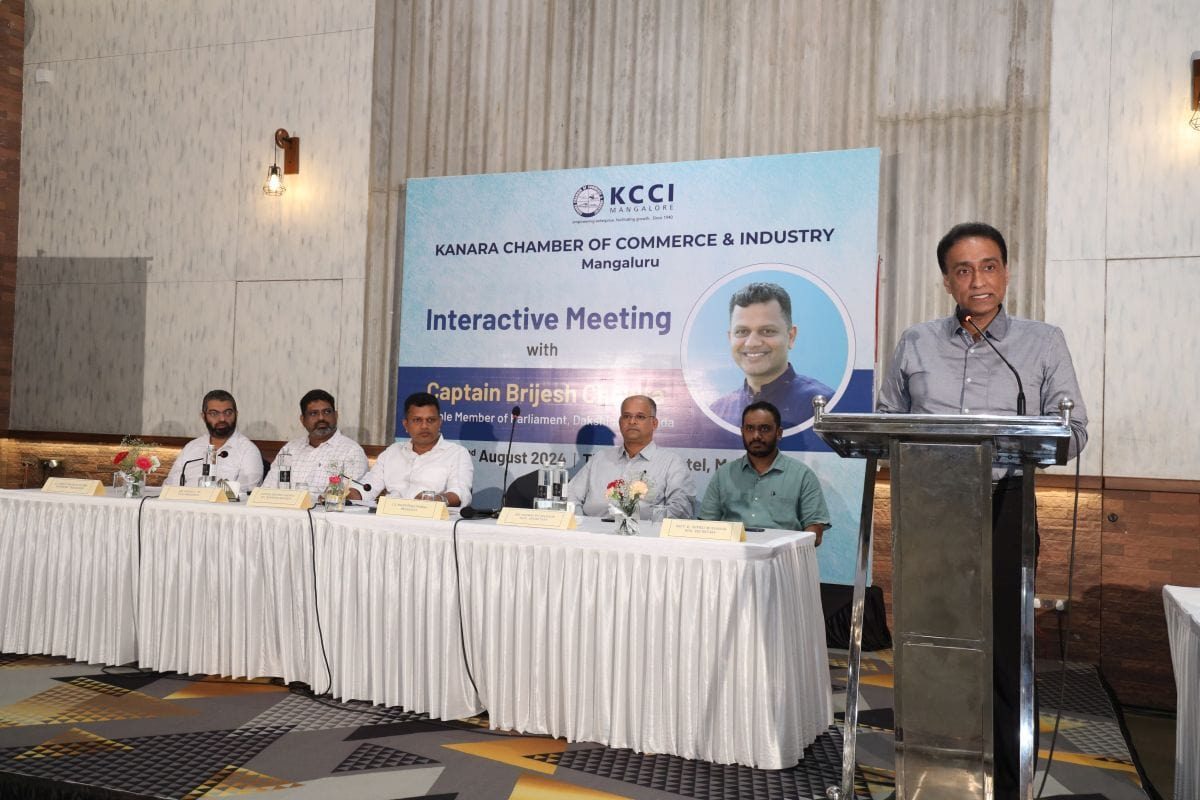 KCCI organized an Interactive Meeting with Captain Brijesh Chowta