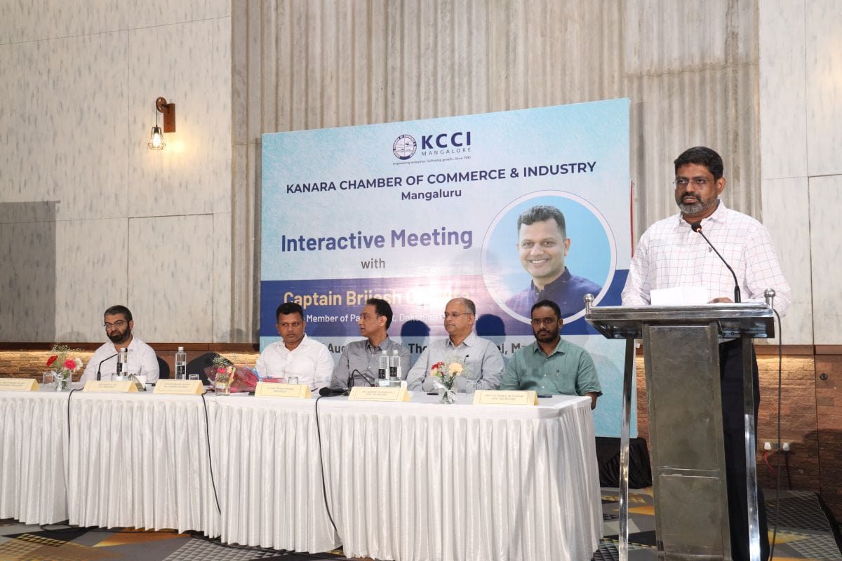 KCCI organized an Interactive Meeting with Captain Brijesh Chowta