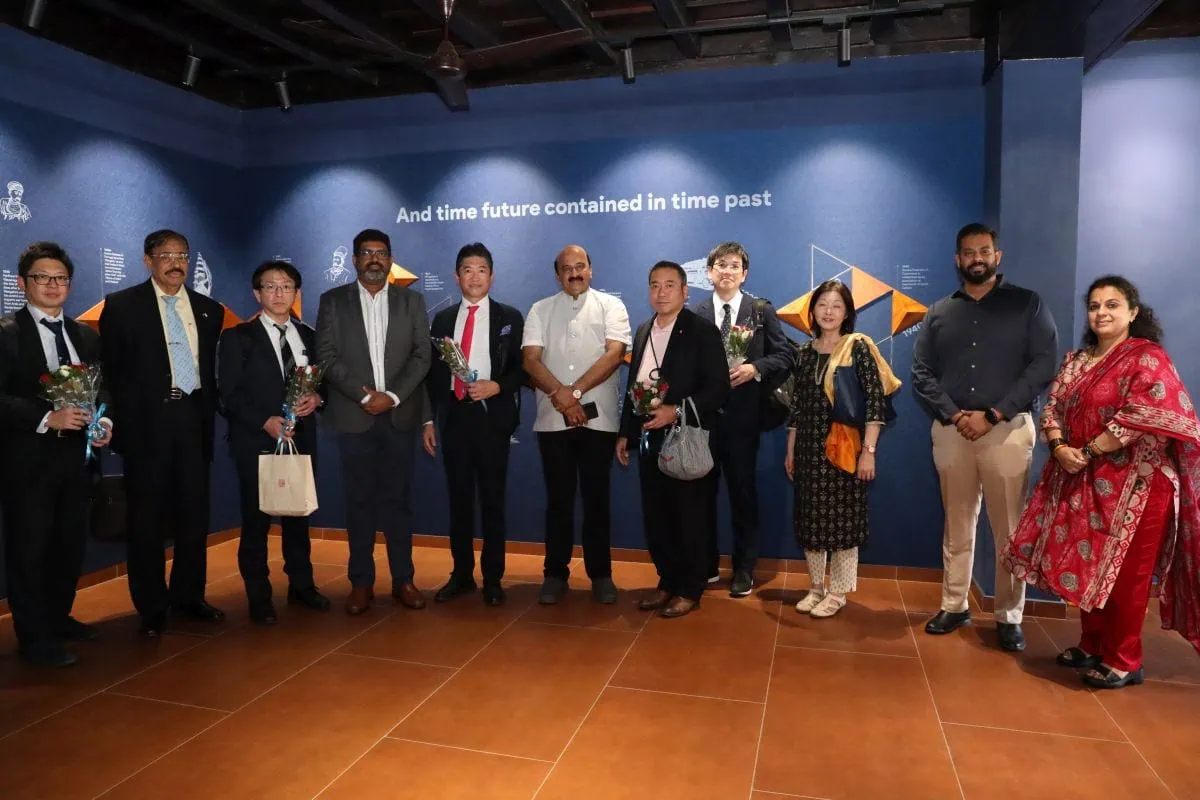 Shri Anand G Pai, hosted a delegation from Japan