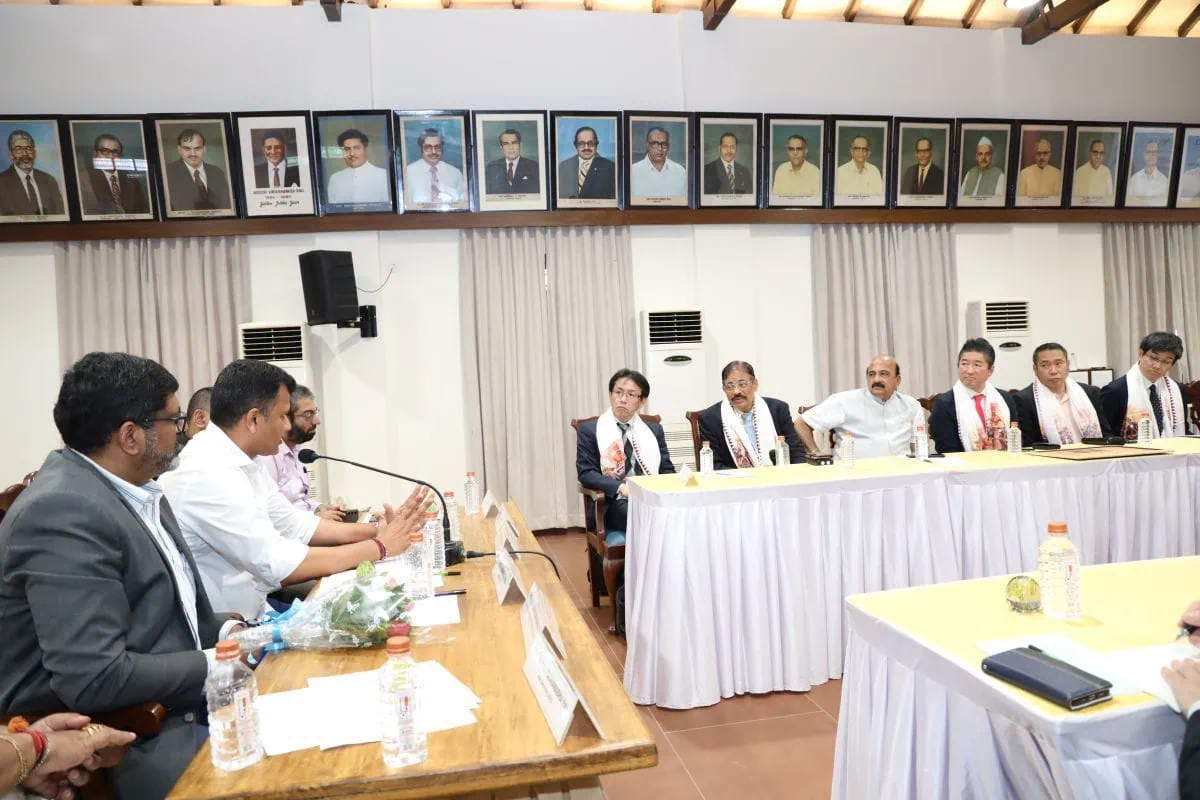 Shri Anand G Pai, hosted a delegation from Japan